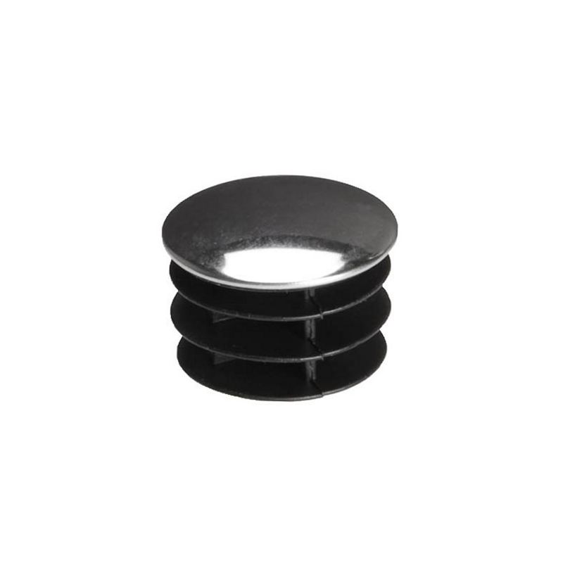 Zaślepka płaska do rury fi32mm chrom Zaślepka płaska do rury fi32mm chrom