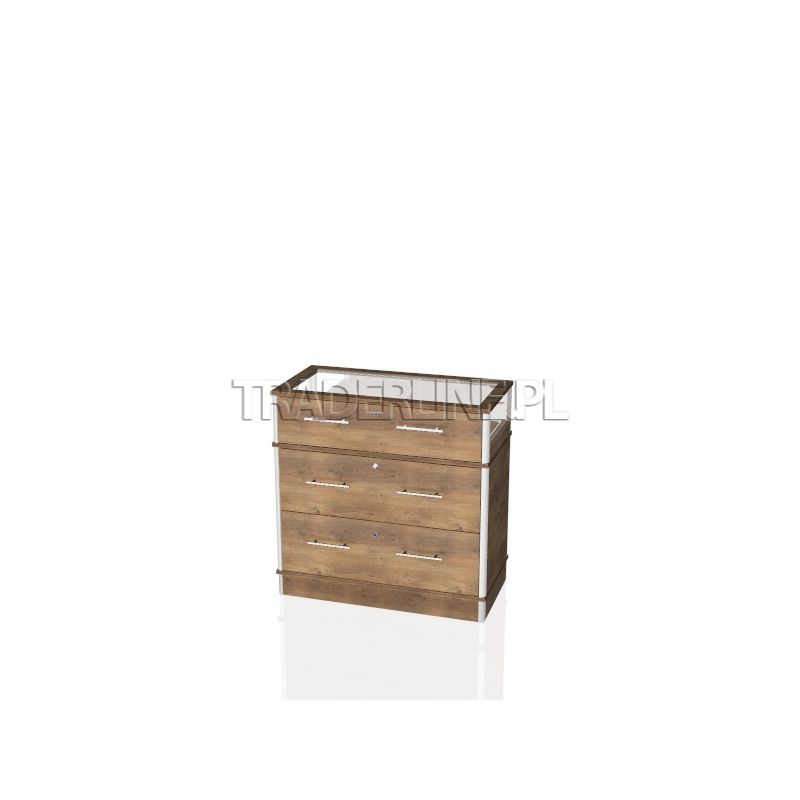 Lada sklepowa, ekspozycyjno-magazynowa, 90x45x90cm Lada sklepowa, ekspozycyjno-magazynowa, 90x45x90cm