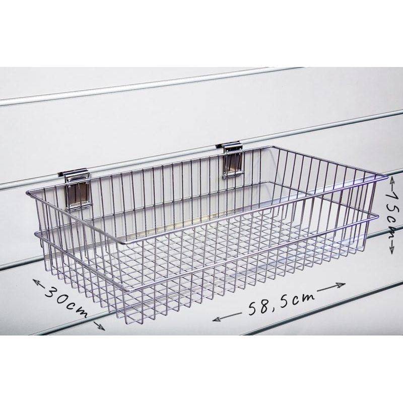 Kosz Slatwall 58,5X30X15cm Kosz Slatwall 58,5X30X15cm