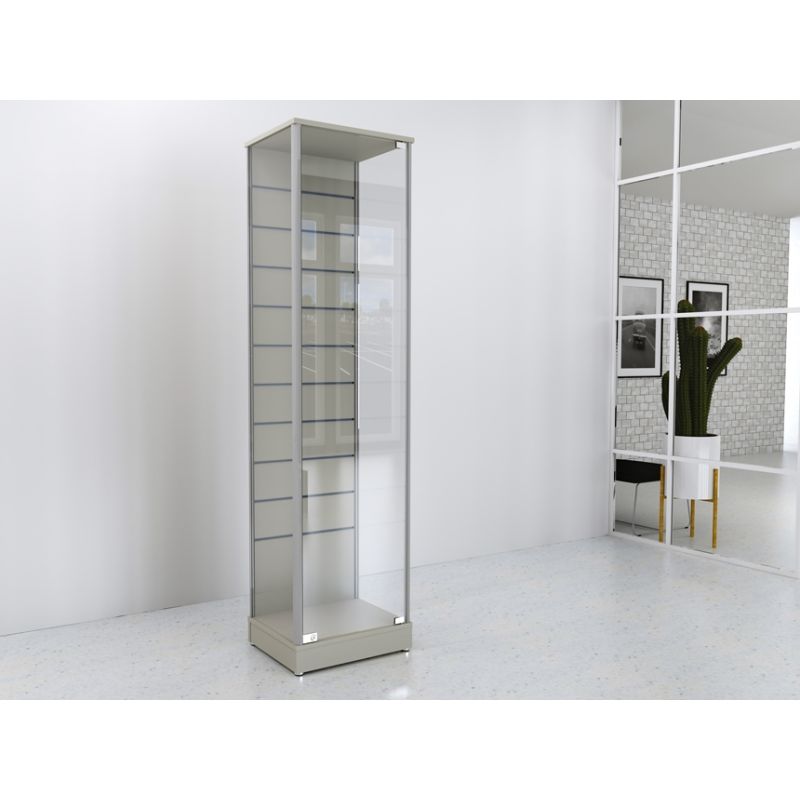 Gablota szklana 50x45x190cm, panel Spacewall