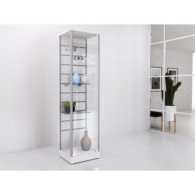 Gablota szklana 50x45x190cm, panel Spacewall