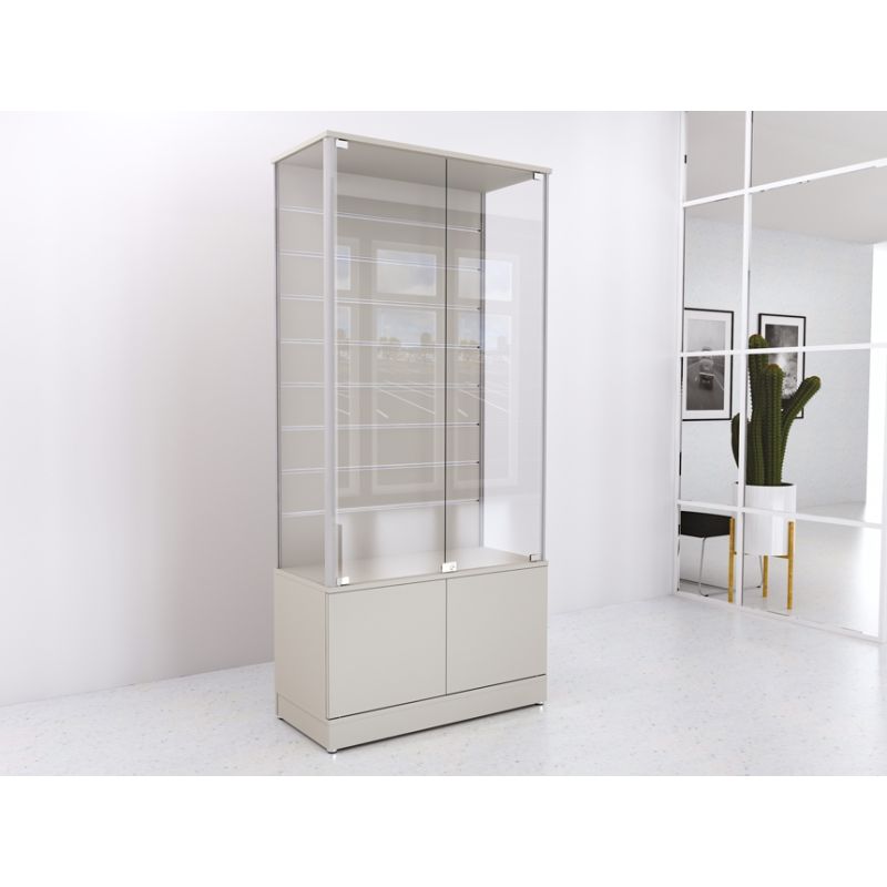 Gablota szklana 90x45x190cm, szafka, Spacewal