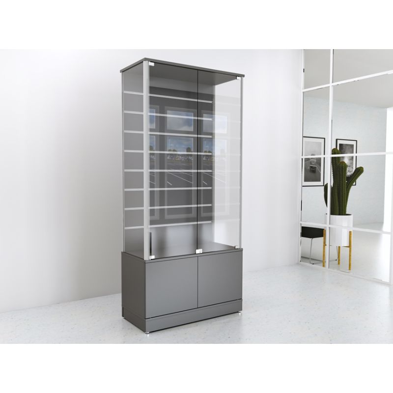 Gablota szklana 90x45x190cm, szafka, Spacewal