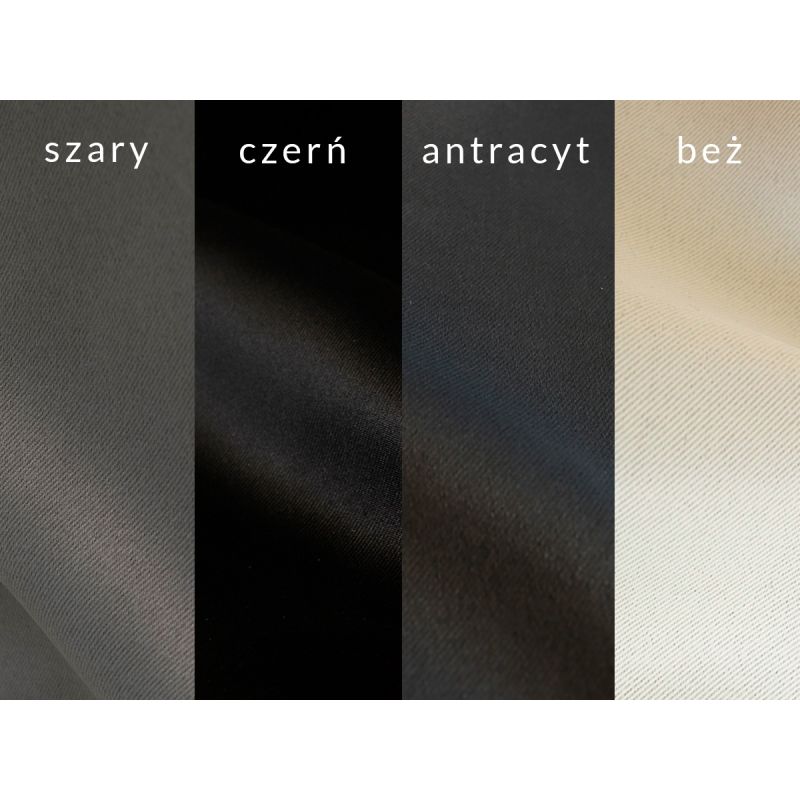 Kotara blackout do przymierzalni antracyt 135x180