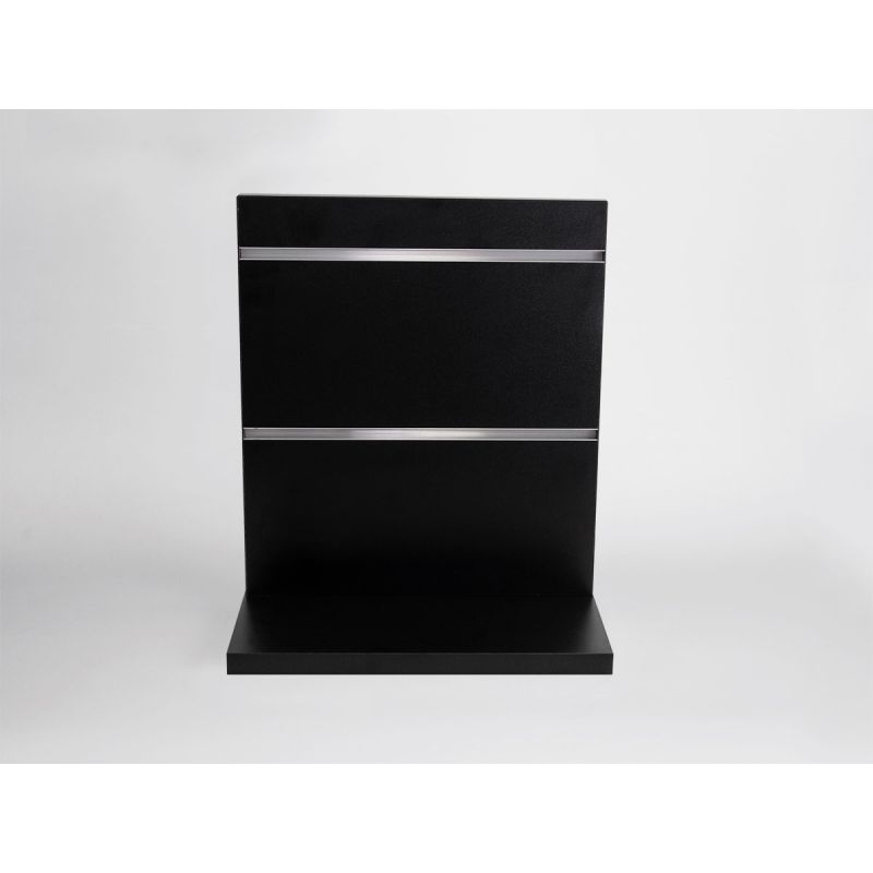Ekspozytor stojak czarny szerokość 30cm Space Wall