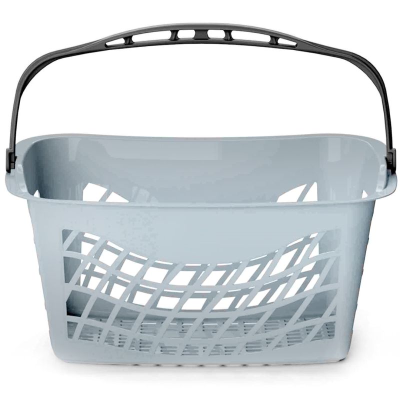 EURO BASKET koszyk sklepowy 26L szary EURO BASKET koszyk sklepowy 26L szary