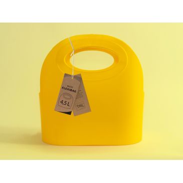 Koszyk sklepowy MINI Flexibag 4,5L żółty