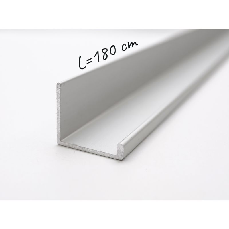 Aluminiowy profil krawędziowy "C" system Spacewall