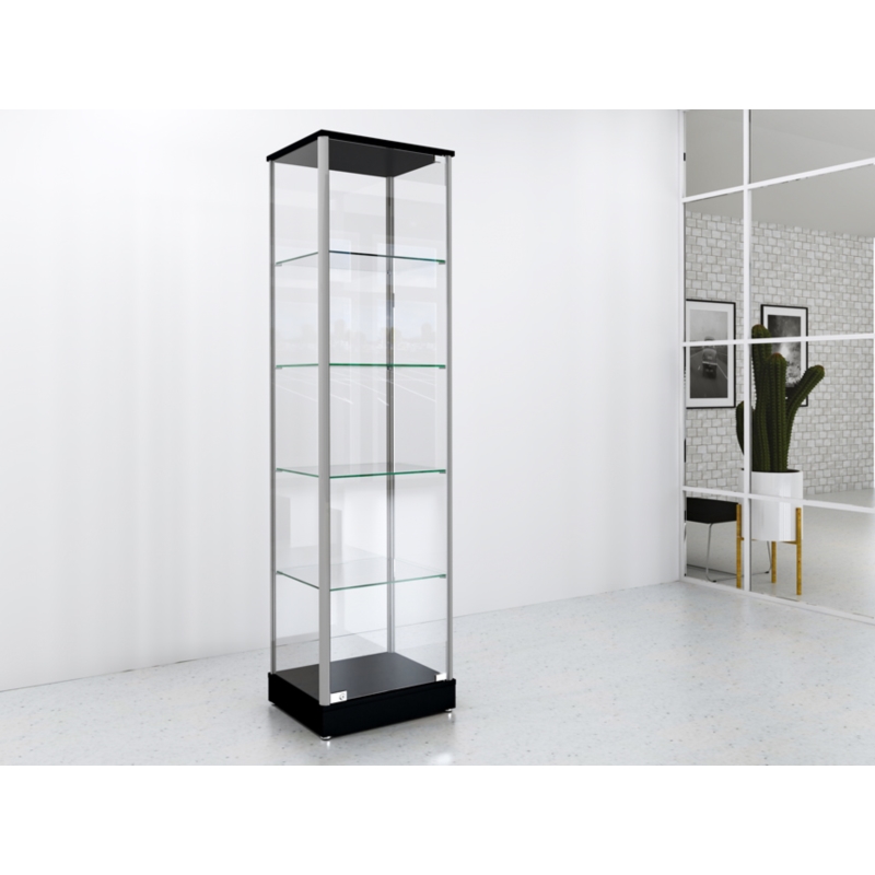 Gablota szklana 50x45x190cm pełna