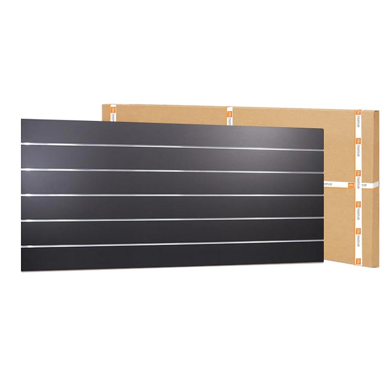 Panel sklepowy Slatwall Shopwall Grafit
