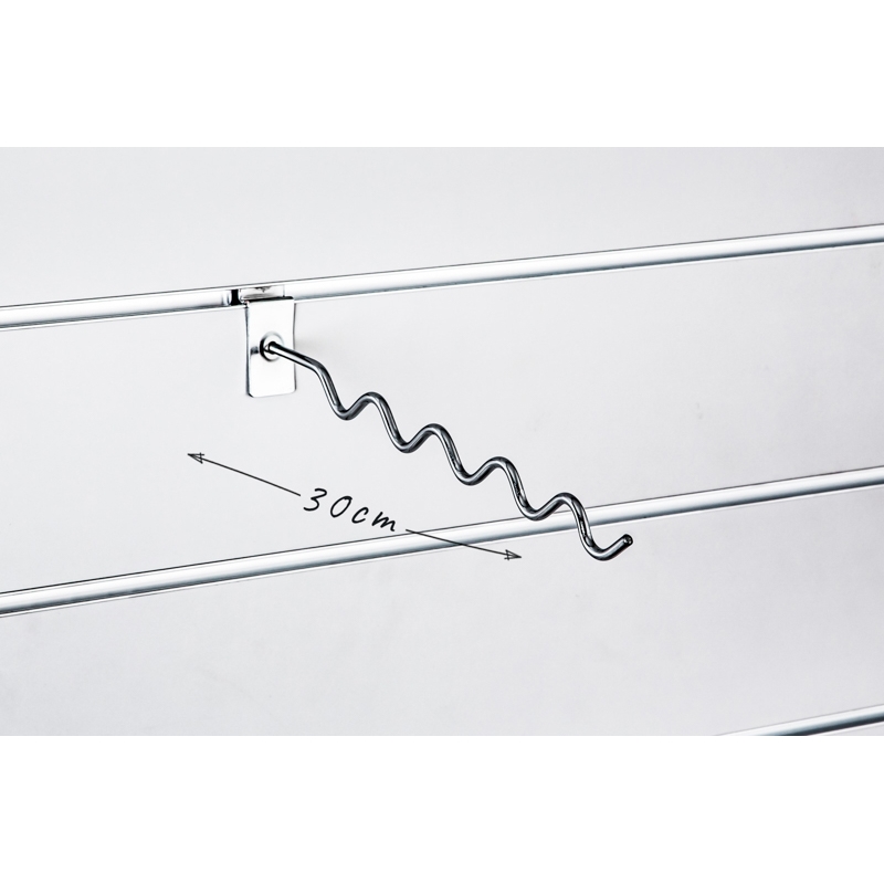 Wieszak pochyły zygzakowy 30cm na Spacewall Wieszak pochyły zygzakowy 30cm na Spacewall