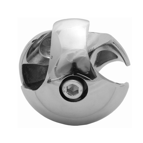 Złącze dwukierunkowe, lewe, do rury fi 25mm, chrom Złącze dwukierunkowe, lewe, do rury fi 25mm, chrom