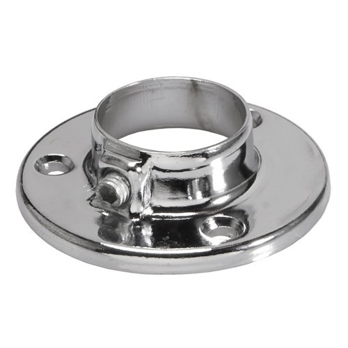 Końcówka uchwyt rozeta do rury fi 25mm chrom Końcówka uchwyt rozeta do rury fi 25mm chrom