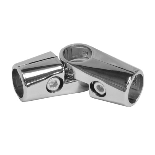 Złącze dwuramienne, kątowe, do rury fi 25mm, chrom Złącze dwuramienne, kątowe, do rury fi 25mm, chrom