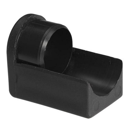 Stopka, ślizg, zaślepka do rury fi 25mm, czarna Stopka, ślizg, zaślepka do rury fi 25mm, czarna
