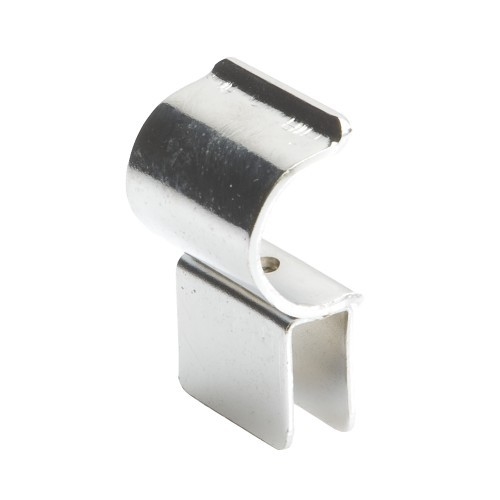 Uchwyt do szkła 6mm do rury fi 25mm, chromowany Uchwyt do szkła 6mm do rury fi 25mm, chromowany
