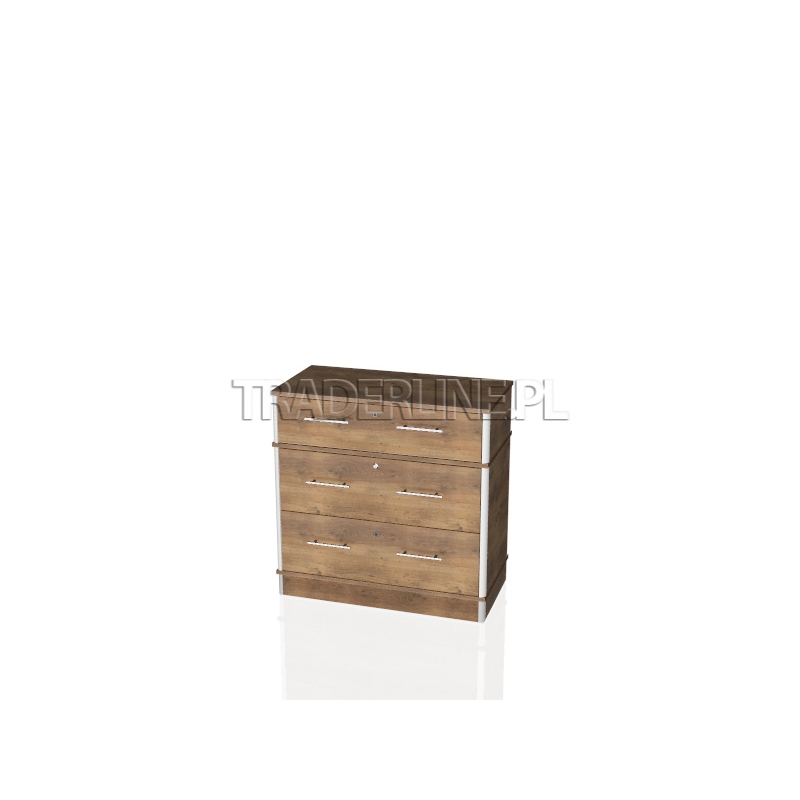 Lada sklepowa, kasowa z szufladami, 90x45x90cm Lada sklepowa, kasowa z szufladami, 90x45x90cm