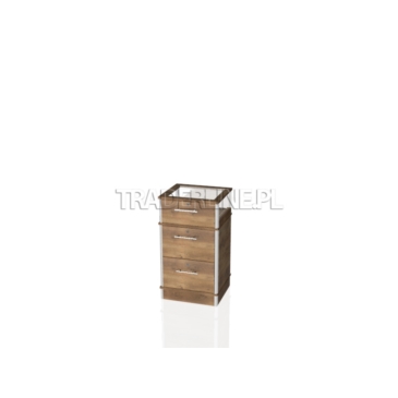 Lada sklepowa 50x45x90cm, szuflada jubilerska