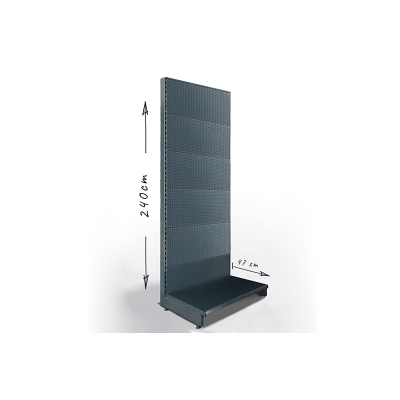 Regał sklepowy H240cm z europerforacją Regał sklepowy H240cm z europerforacją