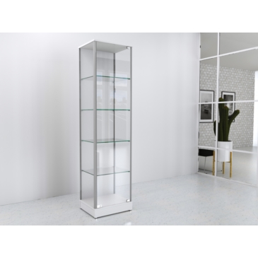 Gablota szklana 50x45x190cm pełna