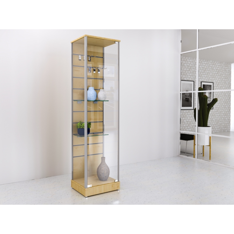 Gablota szklana 50x45x190cm, panel Spacewall Gablota szklana 50x45x190cm, panel Spacewall