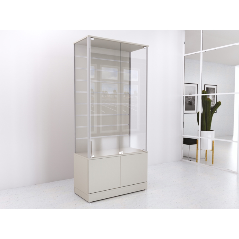Gablota szklana 90x45x190cm, szafka, Spacewal