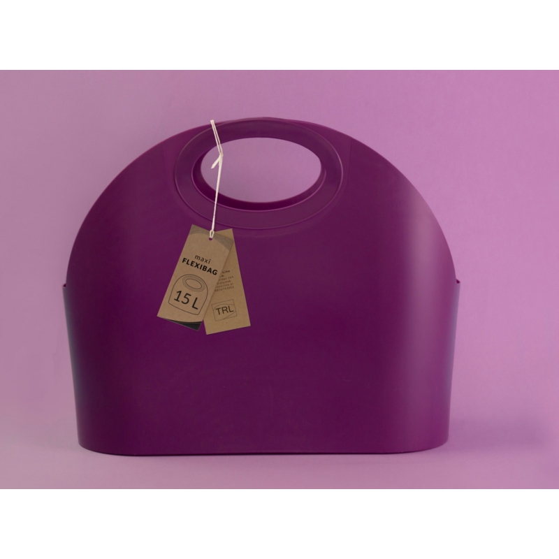 Koszyk na zakupy MAXI Flexibag 15L fioletowy Koszyk na zakupy MAXI Flexibag 15L fioletowy