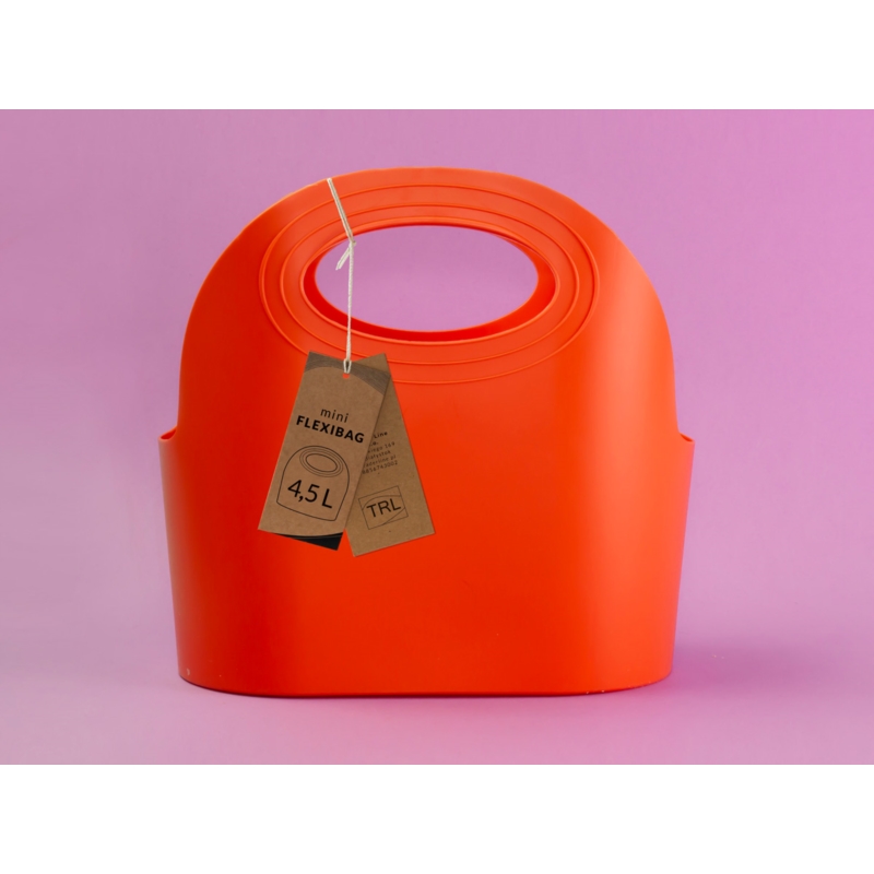 Koszyk sklepowy MINI Flexibag 4,5L pomarańczowy Koszyk sklepowy MINI Flexibag 4,5L pomarańczowy
