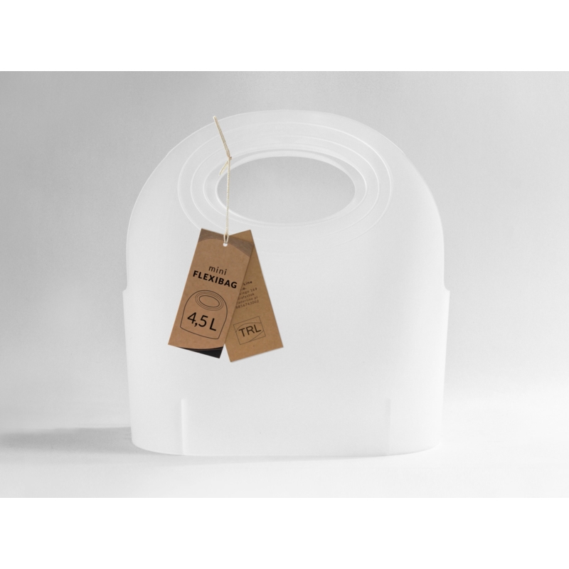Koszyk sklepowy MINI Flexibag 4,5L bezbarwny Koszyk sklepowy MINI Flexibag 4,5L bezbarwny
