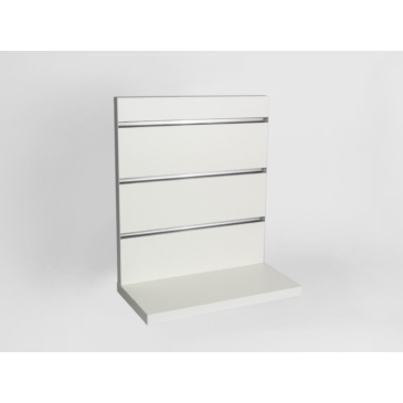 Ekspozytor, stojak biały szerokość 30cm Space Wall