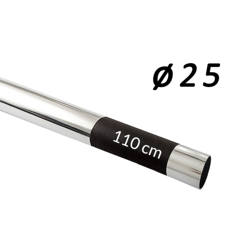 Rura fi 25mm, chrom Rura fi 25mm, chrom