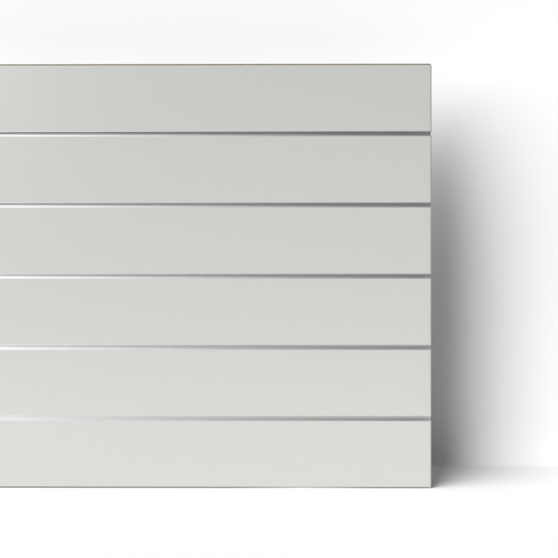Panel sklepowy Slatwall Shopwall jasnoszary Popiel Panel sklepowy Slatwall Shopwall jasnoszary Popiel