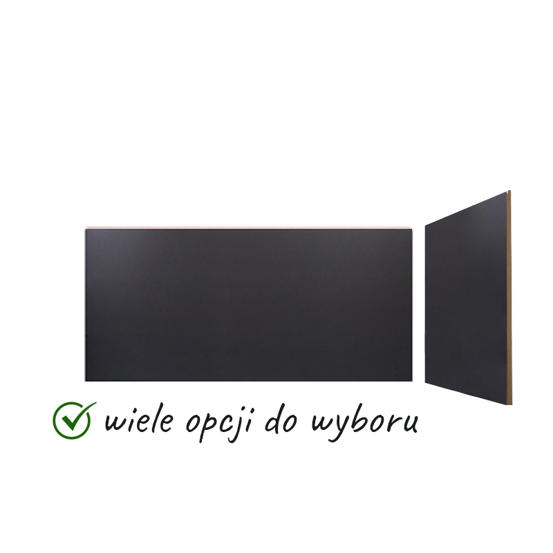 Cokół Slatwall Shopwall ciemnoszary, Grafit