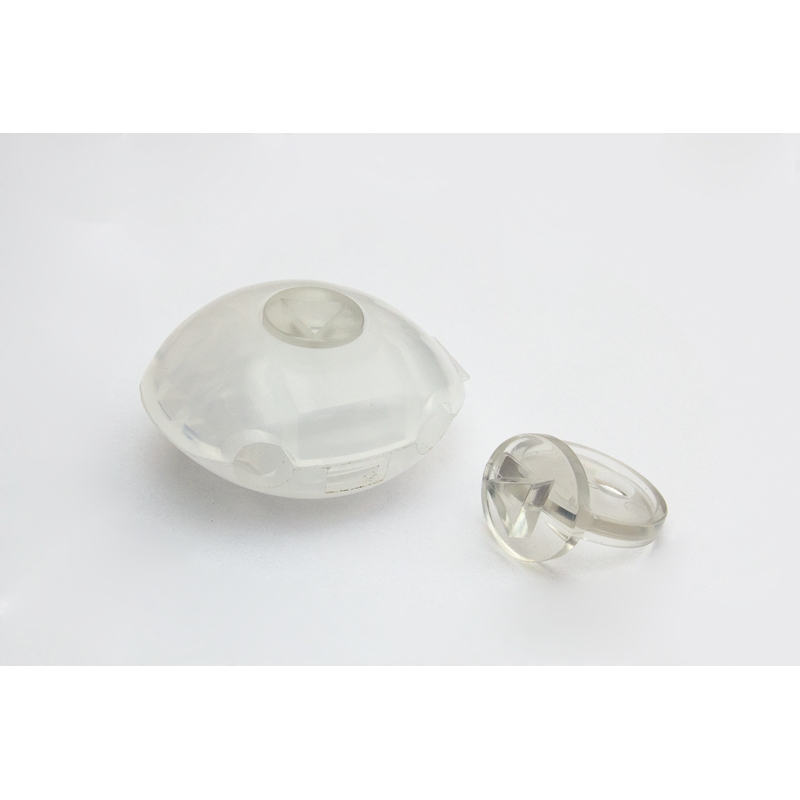 Zabezpieczenie antykradzieżowe na haczyk bezbarwne