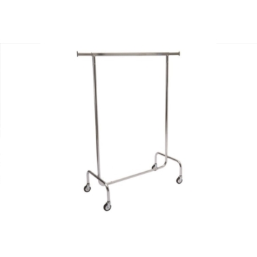 Stender sklepowy na kółkach 140-200cm, chrom